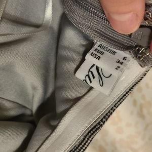 Mini strapless dress